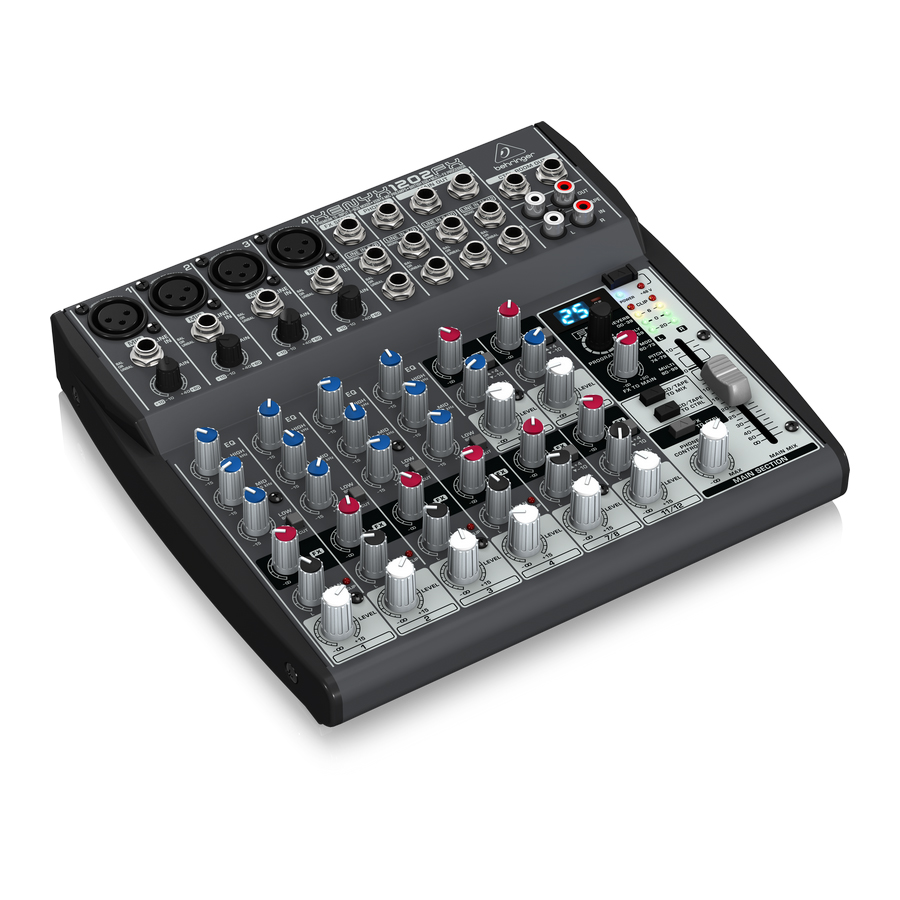 Behringer｜XENYX 混音器｜1202FX - Sunrise Trading Co.