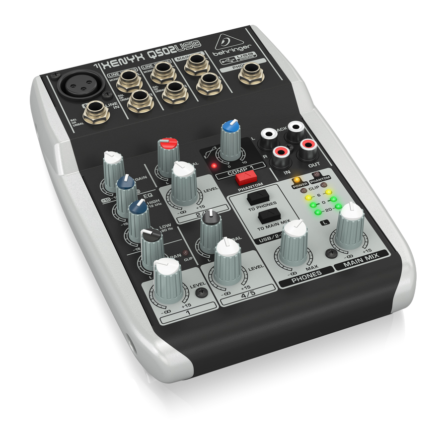 配信機器・PA機器・レコーディング機器 Behringer XENYX Q1204USB Behringer | Product | XENYX QX1204USB