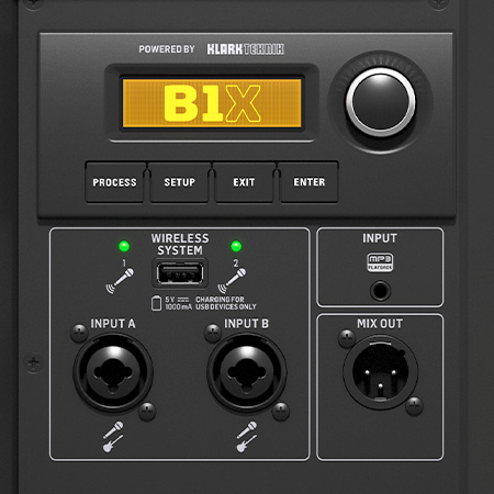 behringer B1X Control Panel